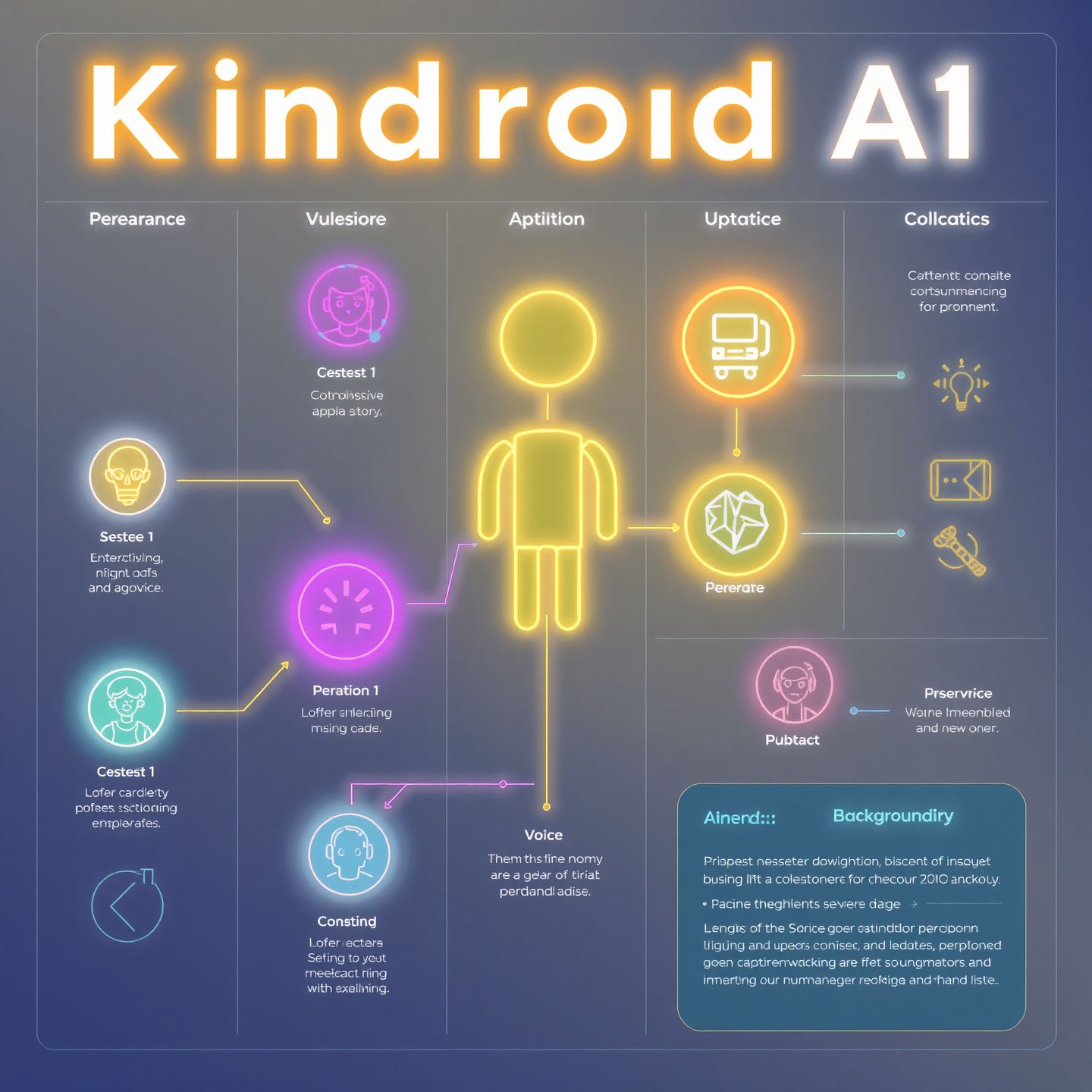 Secure digital locks and encrypted data streams symbolizing Kindroid AI's robust privacy measures and user data protection in a modern illustrative style
